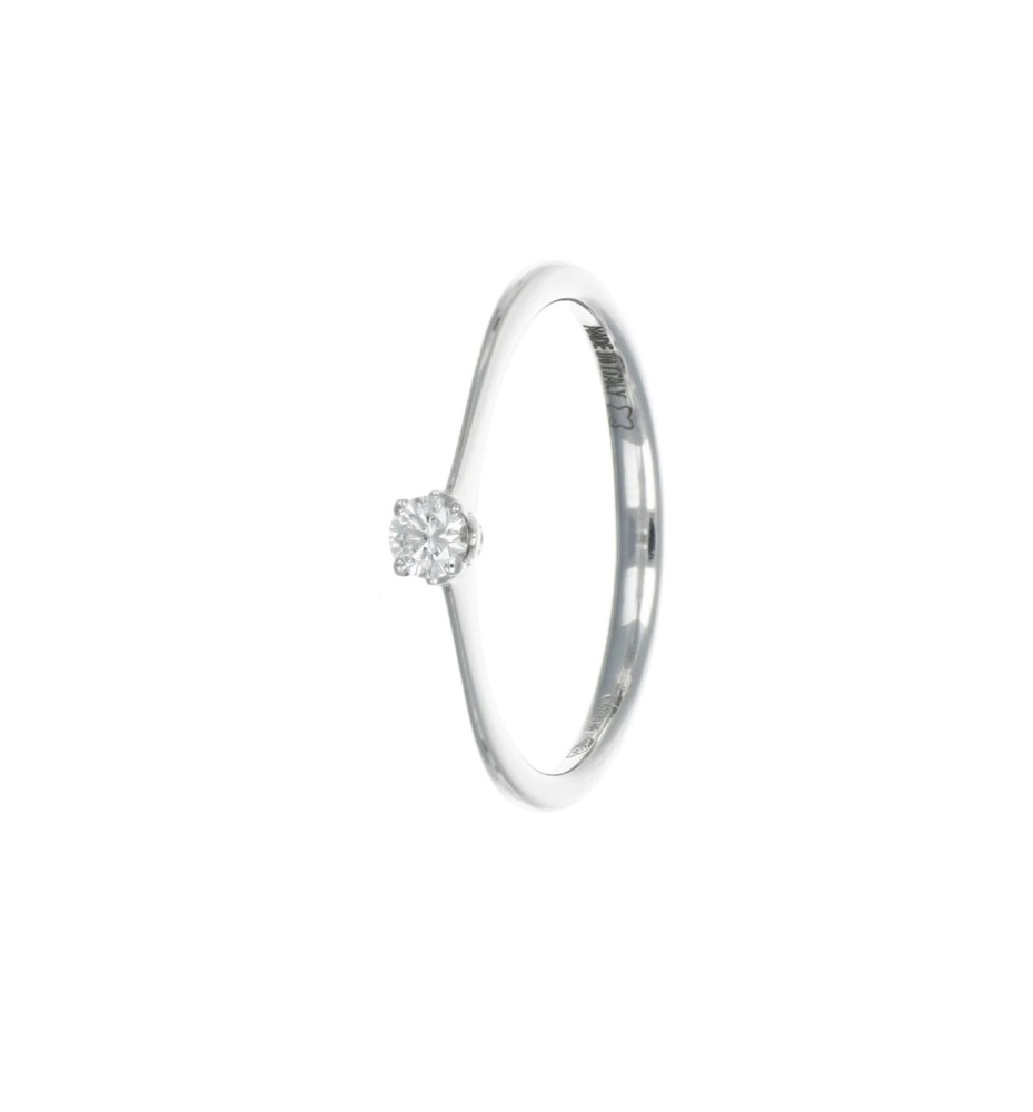 Anello Recarlo Classici | Oro Bianco e Diamanti – Ferrara Gioielli Anello Recarlo Classici | Oro Bianco e Diamanti – Ferrara Gioielli