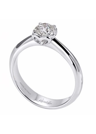 Solitario Recarlo ANNIVERSARY R01SO001 | Oro Bianco – Ferrara Gioielli