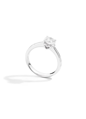 Solitario Recarlo ANNIVERSARY R01SO001 | Oro Bianco – Ferrara Gioielli