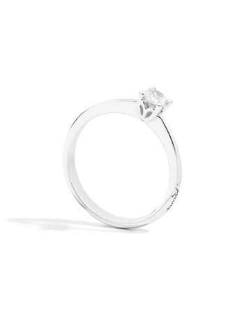 Solitario Recarlo MAFALDA R29SO468 | Oro Bianco – Ferrara Gioielli
