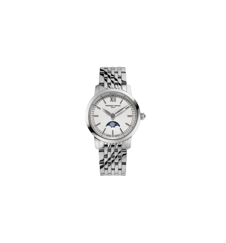 Frederique Constant Slimline Fase Lunare FC-206SW1S6B