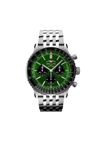 Breitling Navitimer B01 Chronograph 46 quadrante verde AB0137241L1A1