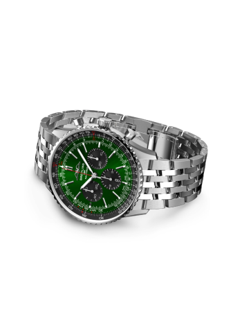 Breitling Navitimer B01 Chronograph 46 quadrante verde AB0137241L1A1