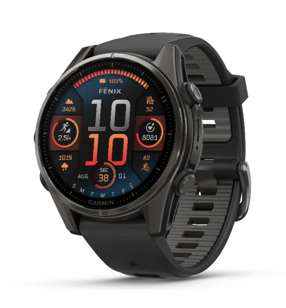 Garmin Fenix8 Amoled Titanium Carbon 43 010-02903-21