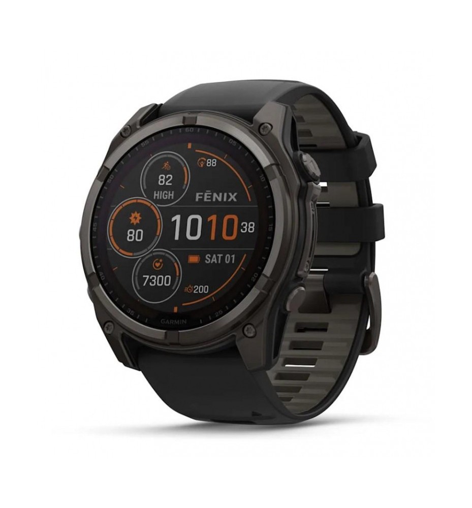Garmin Fenix8 Solar Sapphire titanio Carbon 47 010-02906-11
