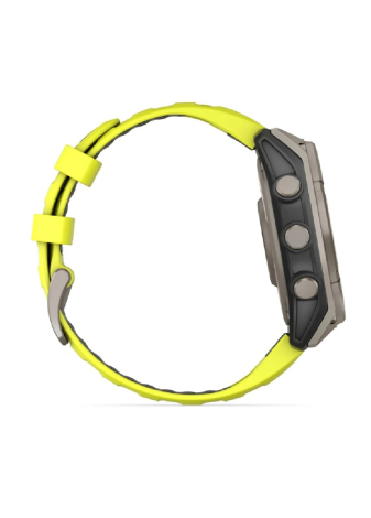 Garmin Fenix8 Solar Titanio Giallo 47 010-02906-21