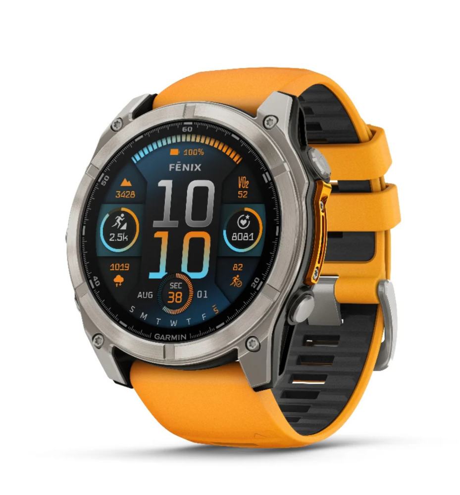 Garmin Fenix8 Amoled Titanium 51 010-02905-11