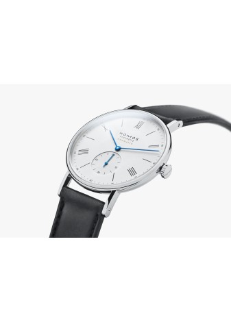 Nomos Ludwing Neomatik 39 mm quadrante bianco cinturino pelle 250