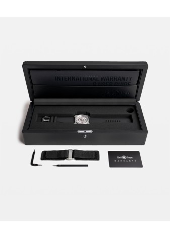 BR-03 Skeleton Grey Steel 250 esemplari BR03A-GR-SKST/SRB