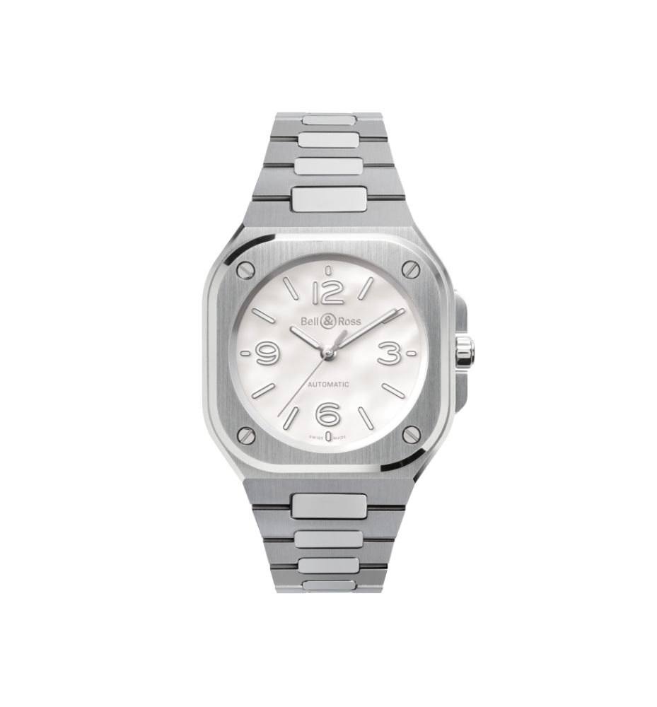 BR-05 36 mm Mother Of Pearl Steel BR05A-S-MP-ST/SST