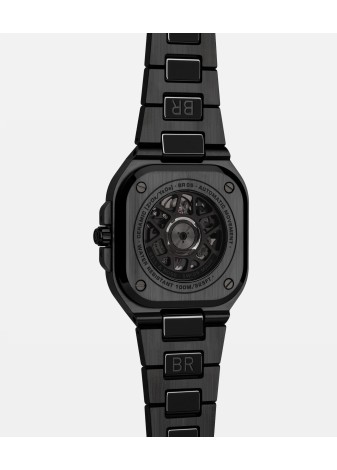 BR-05 Skeleton Black Ceramic BR05A-BL-SK-CE/SCE