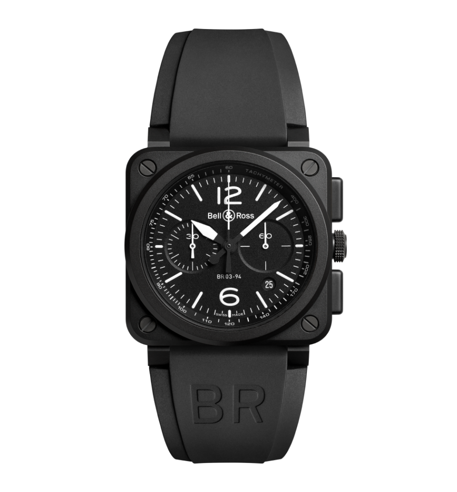 BR-03 Chrono Black Matte BR0394-BL-CE