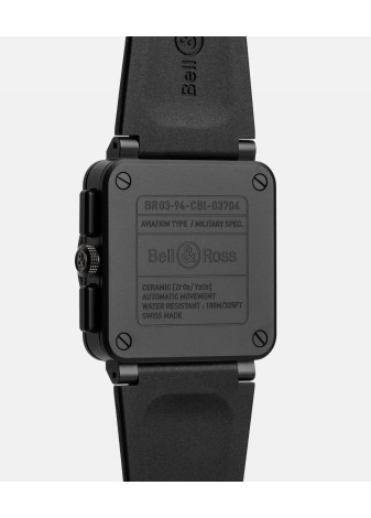 BR-03 Chrono Black Matte BR0394-BL-CE