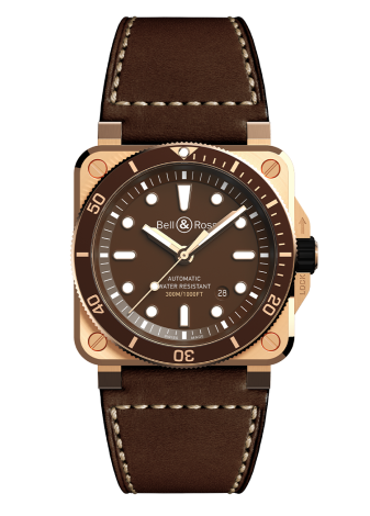 BR 03-92 diver brown bronze BR0392-D-BR-BR/SCA