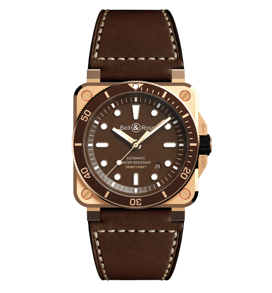 BR 03-92 diver brown bronze BR0392-D-BR-BR/SCA
