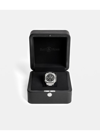 BR-05 Chrono Black Steel BR05C-BLC-ST/SRB