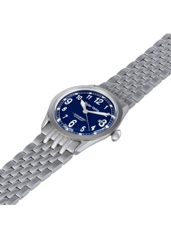 Wyler Vetta Dynawind 39 mm Automatico quadrante blu WV0309