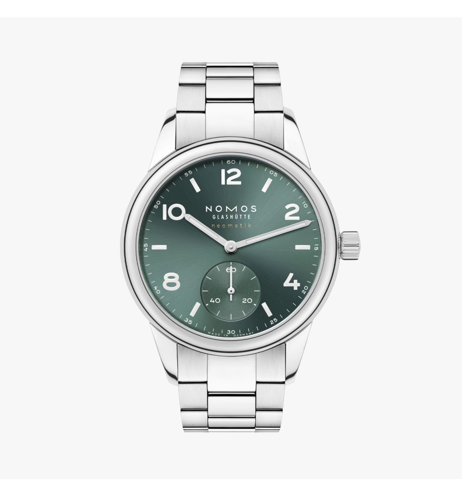 Nomos Club Sport Neomatik Petrol bracciale acciaio 37 746 Nomos Club Sport Neomatik Petrol bracciale acciaio 37 746