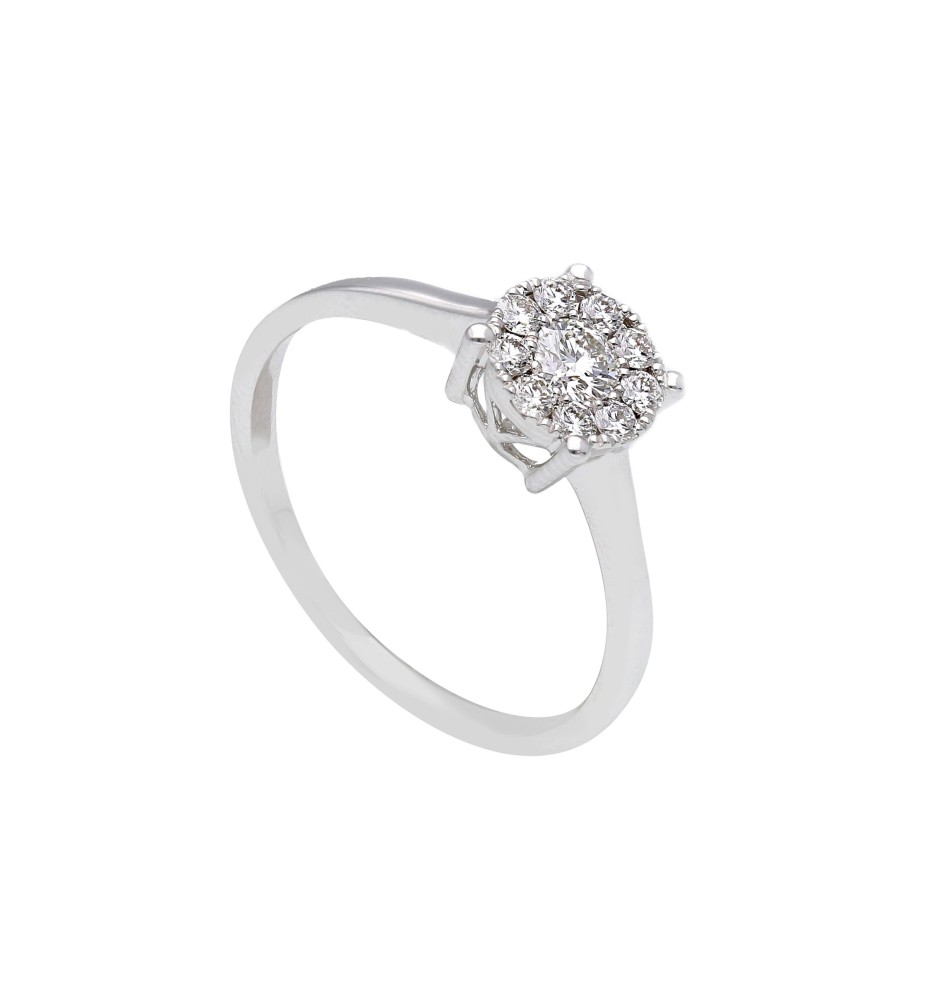 Anello Solitario Magic AN557BK - Ferrara Gioielli