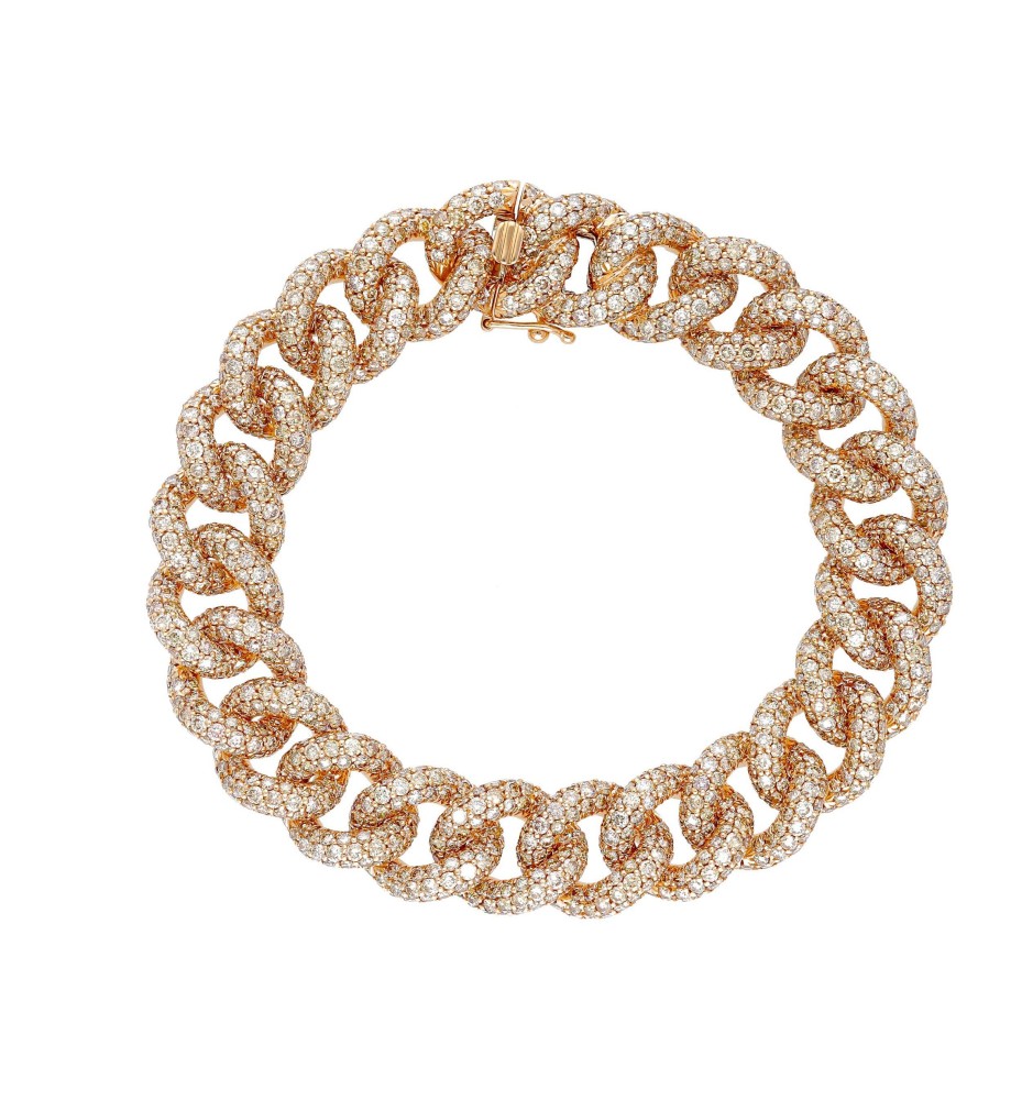 Bracciale Groumette BR705BK.R - Ferrara Gioielli