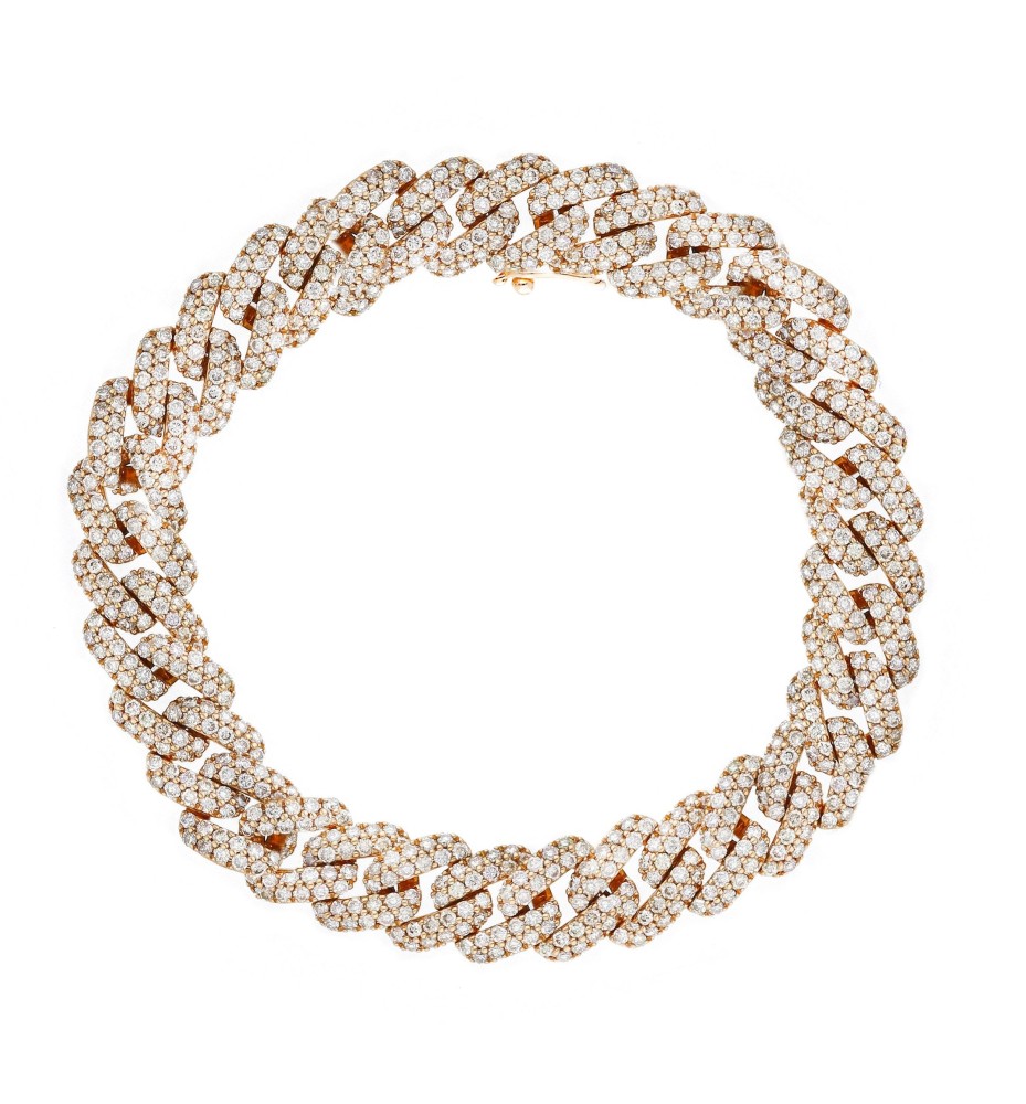 Bracciale Groumette BR086BK.R - Ferrara Gioielli