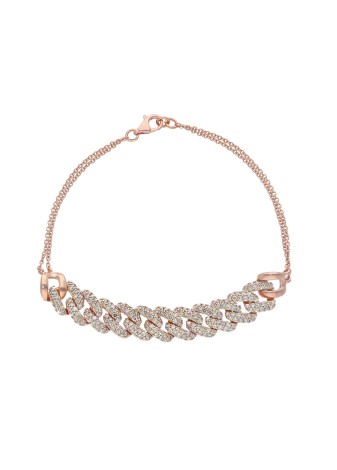 Bracciale Groumette BR892BK.R - Ferrara Gioielli
