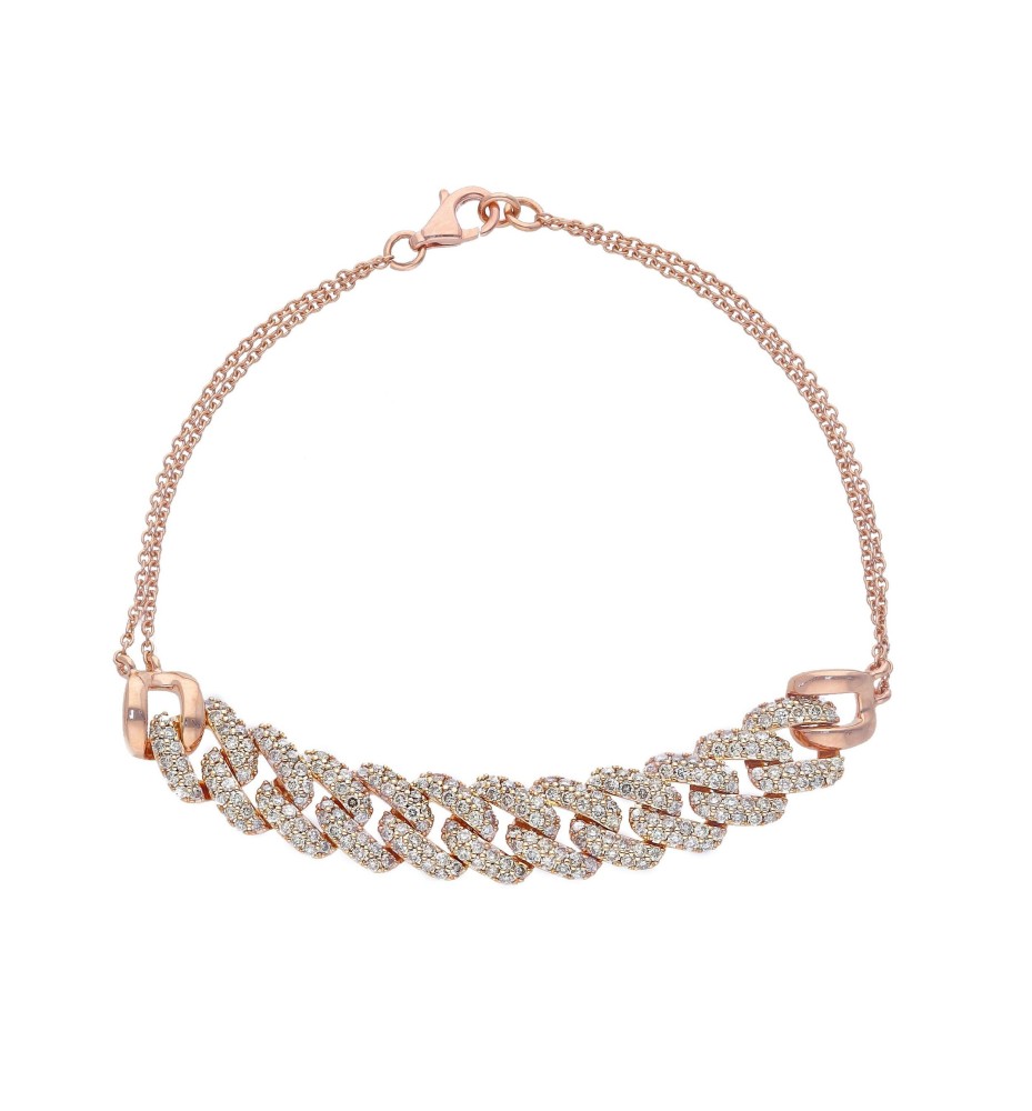 Bracciale Groumette BR892BK.R - Ferrara Gioielli