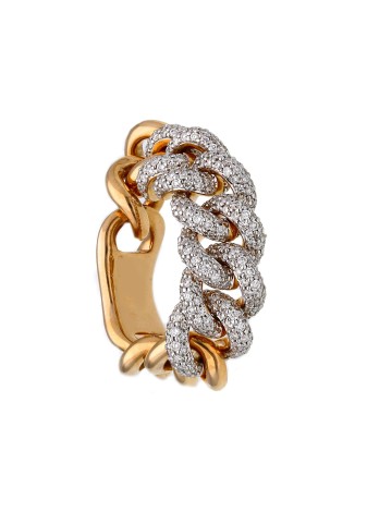 Anello Groumette AN936BK.RB - Ferrara Gioielli