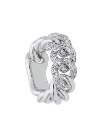 Anello Groumette AN088BK - Ferrara Gioielli