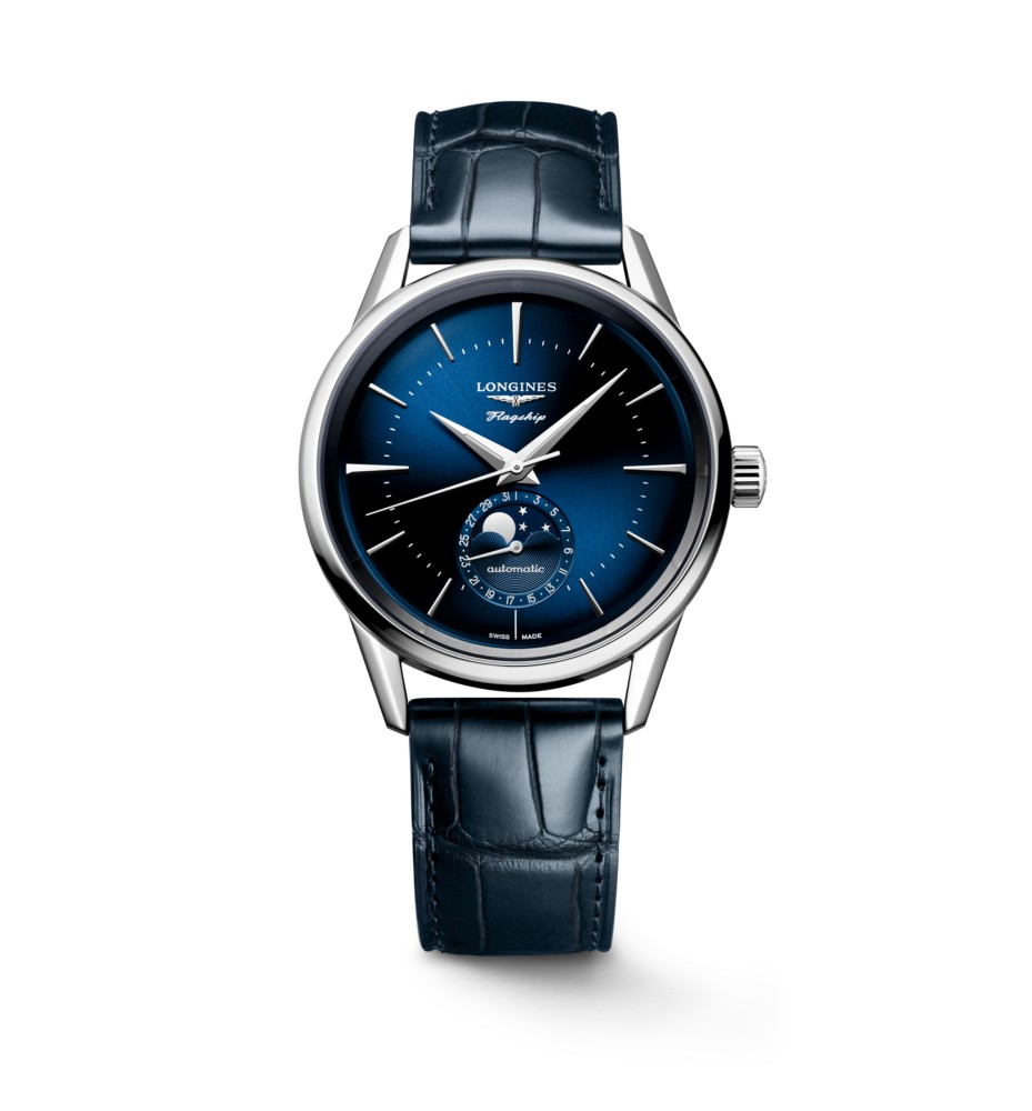 Longines Flagship Heritage quadrante blu L48154922