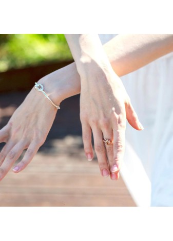 Anello Nodi d'Amore in Oro Rosa 9kt AN170R