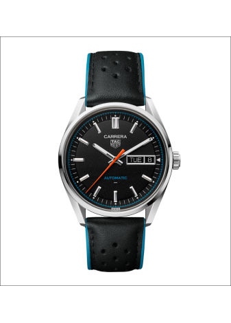 Tag Heuer Carrera Day Date 41 mm cinturino pelle WDA2110.FC6614