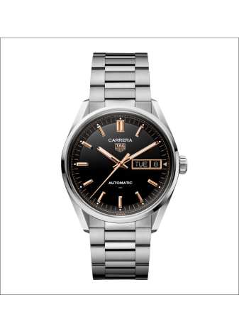 Tag Heuer Carrera Day Date 41 mm acciaio WDA2111.BA0043