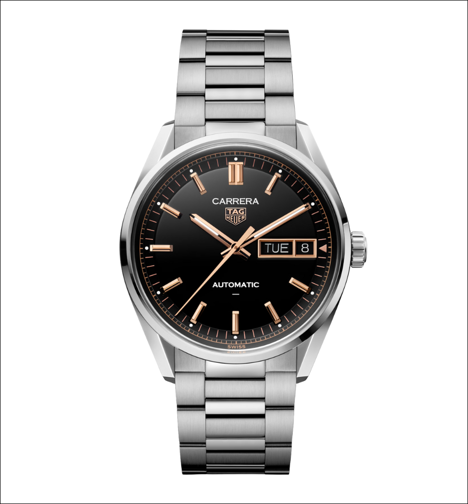 Tag Heuer Carrera Day Date 41 mm acciaio WDA2111.BA0043