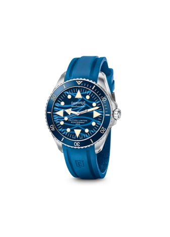 Eberhard Scafograf 200 Edizione Limitata Onde Bleue 41046.01 CU