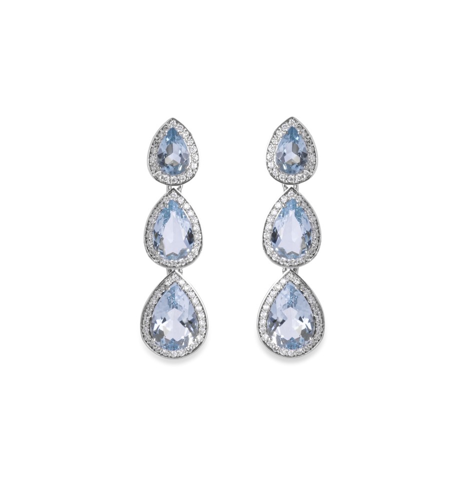 Orecchini Unico Acqua Marina UNICO1323 - Ferrara Gioielli