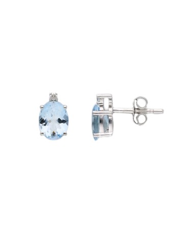 Orecchini Acqua Marina OR902BK - Ferrara Gioielli