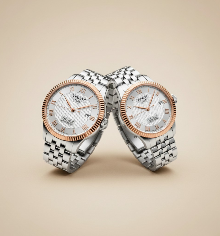 Tissot Le Locle Gold LUI&LEI 39 mm 29 mm