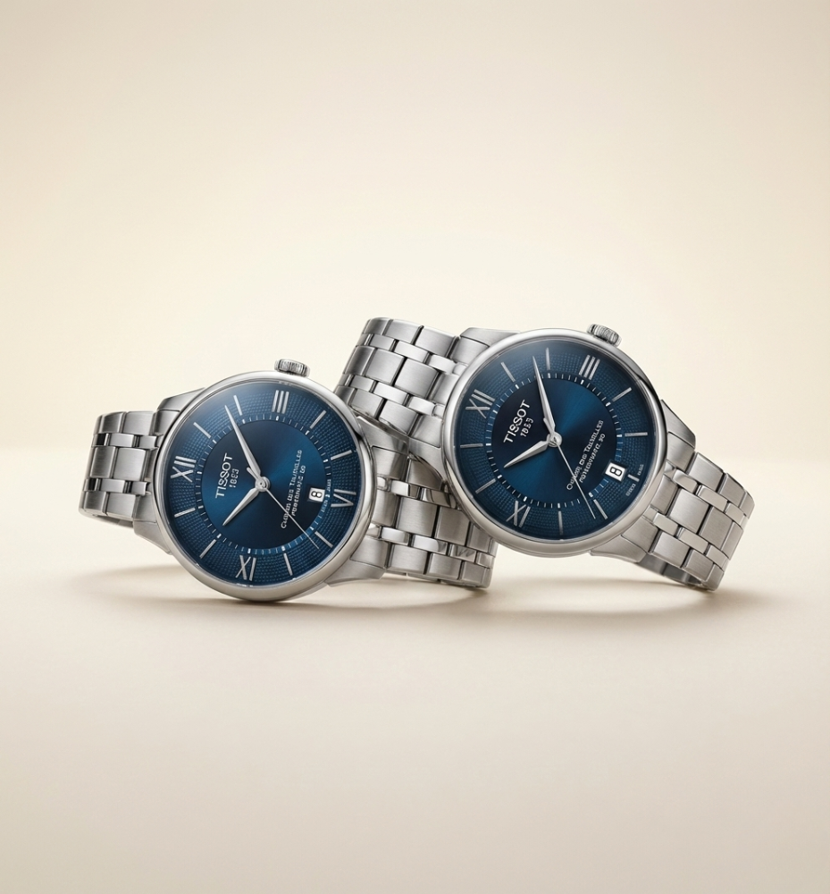 Tissot Chemin Des Tourelles LUI&LEI 42 mm 34 mm