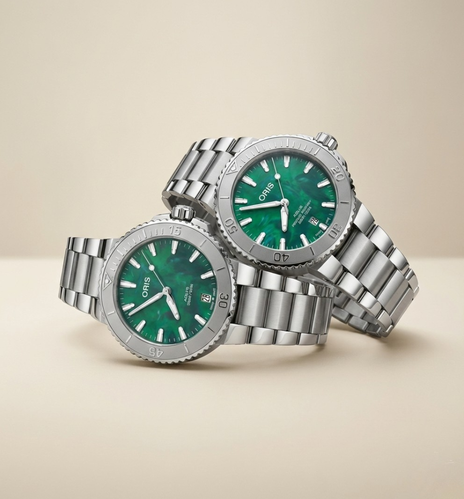 Oris X Bracenet Aquis LUI&LEI 43 mm 36 mm Quarzo