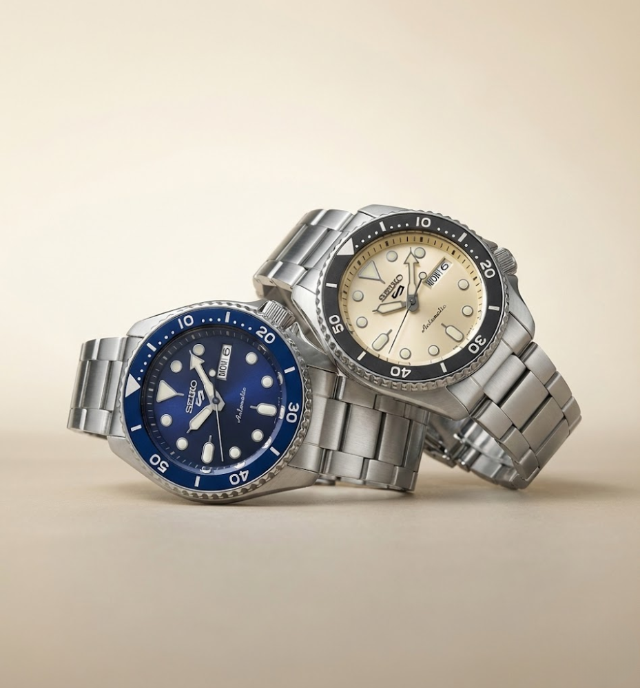 Seiko 5 Sports Auto LUI&LEI 42 mm 38 mm