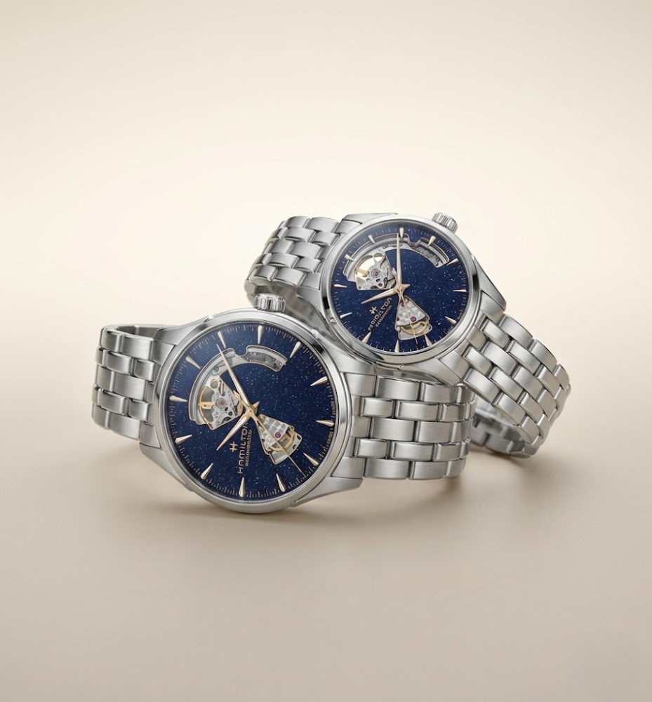 Hamilton Jazzmaster Open Heart Auto LUI&LEI 42 mm 36 mm