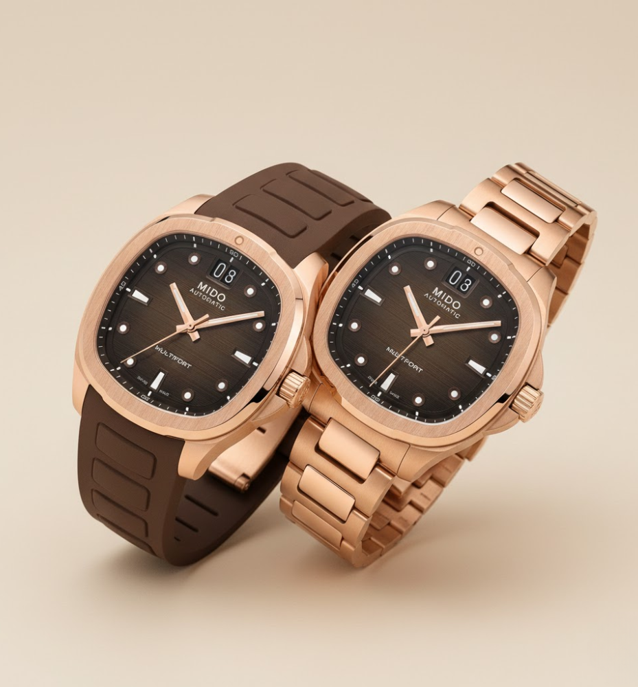 Mido Multifort TV LUI&LEI 39.2 X 40MM 34.2 X 35MM