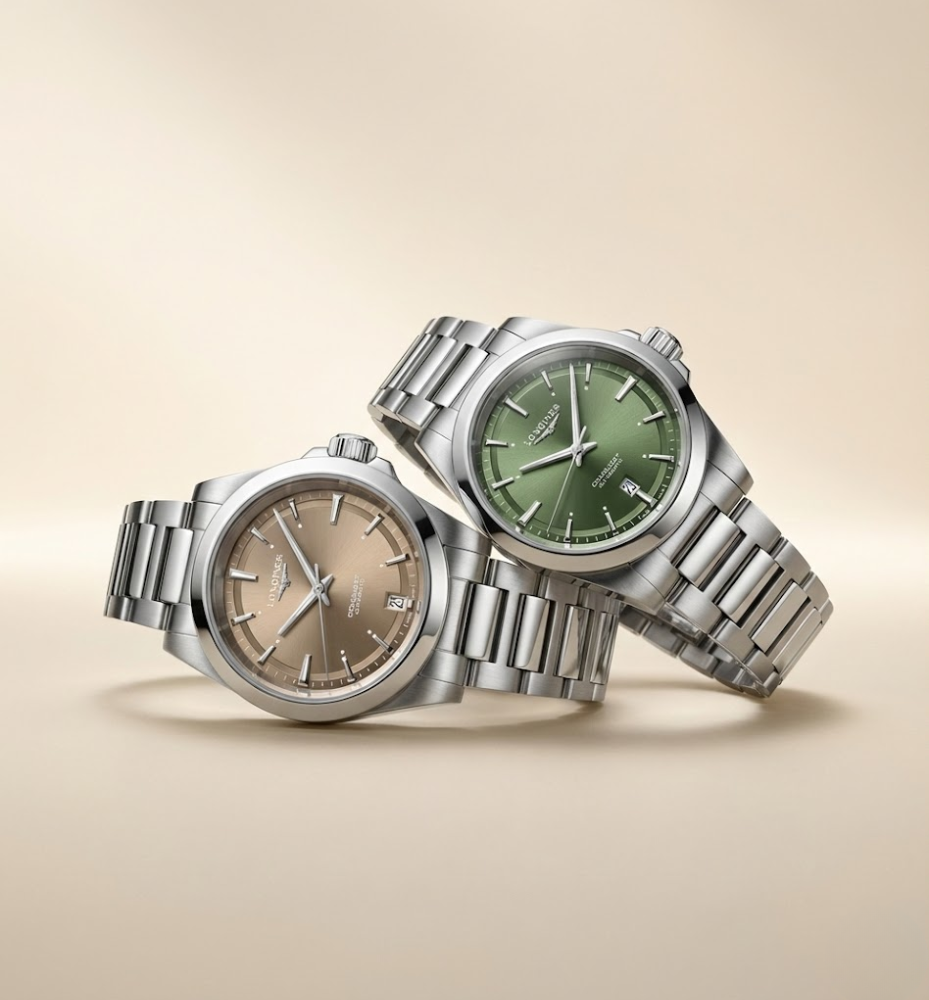 Longines CONQUEST LUI&LEI 41 mm 34 mm