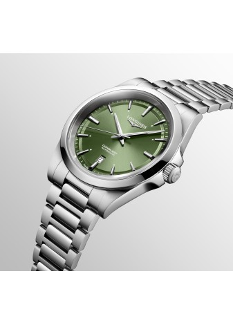 Longines Conquest 41 mm Automatico quadrate verde L38304026