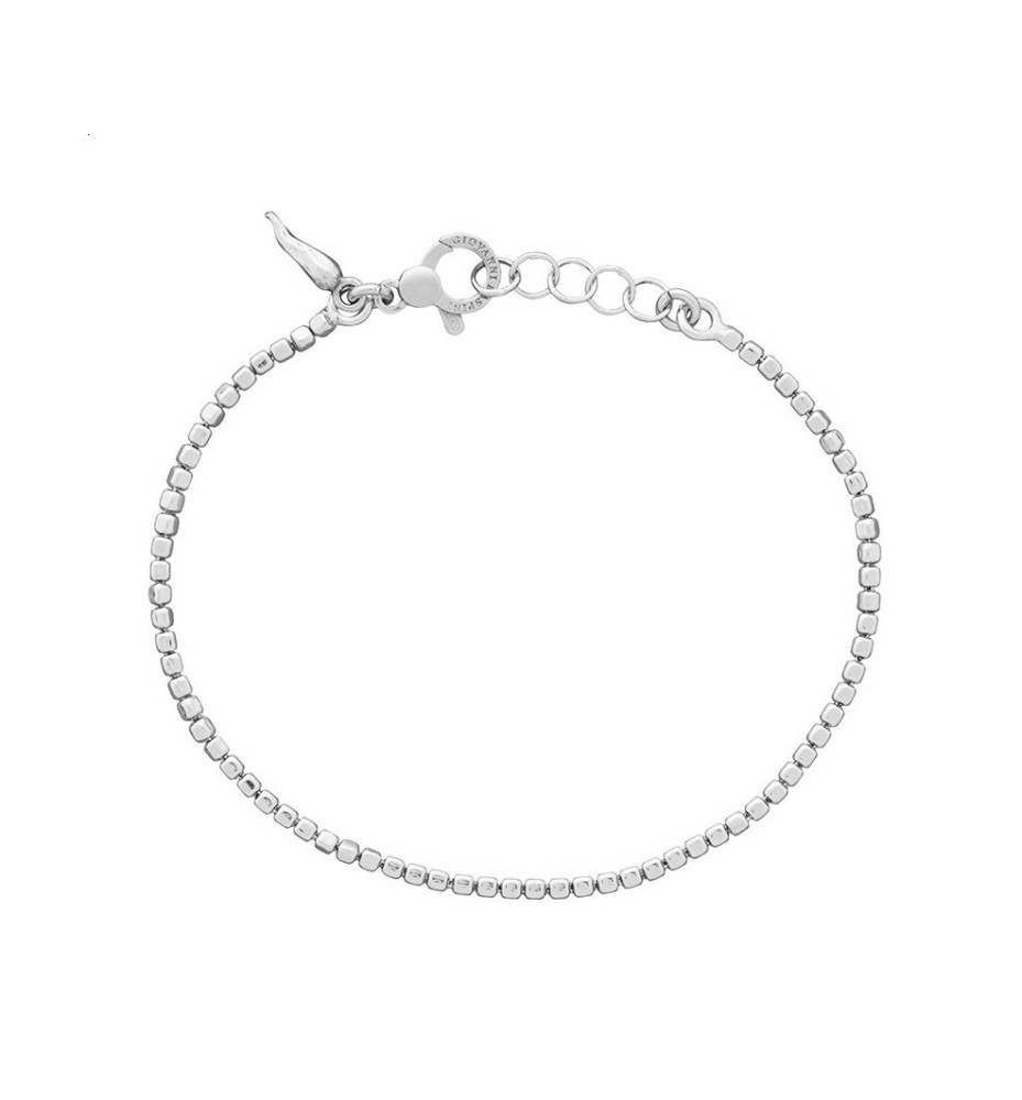 Giovanni Raspini - Bracciale Uomo Mini Dadini Argento 925
