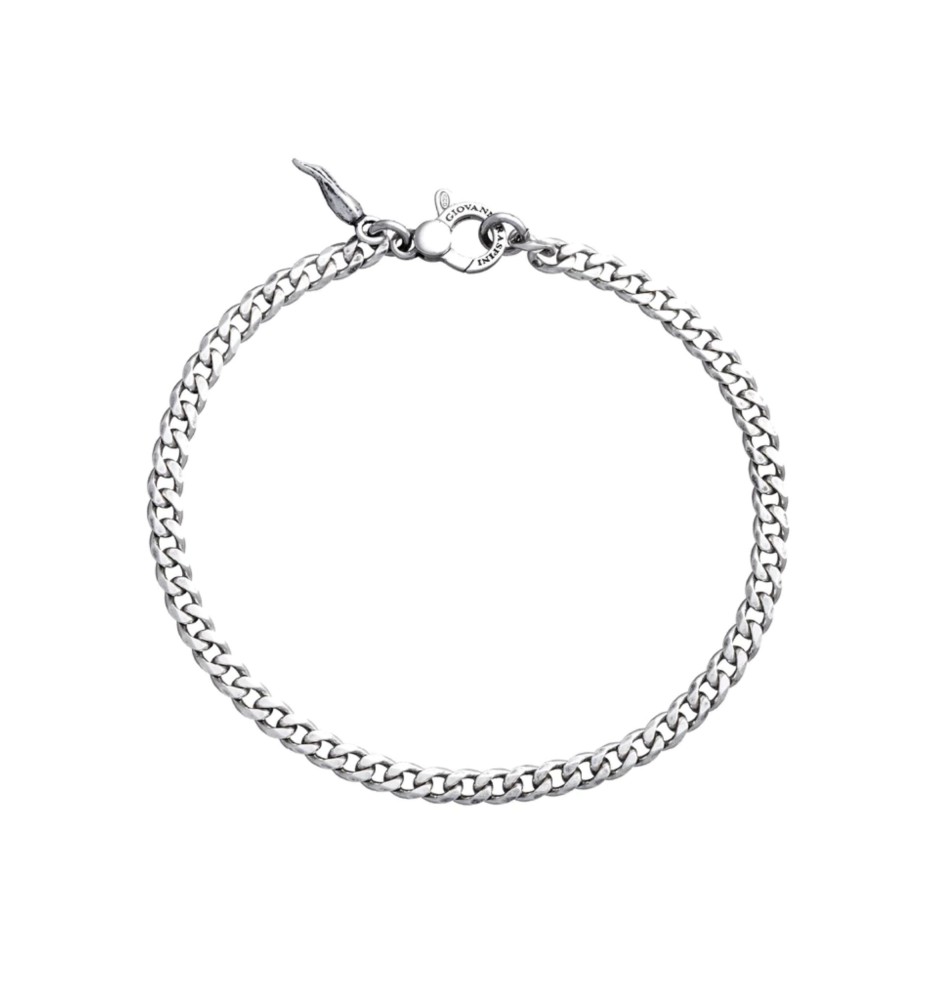Giovanni Raspini - Bracciale Mini Grumetta Uomo Argento 925