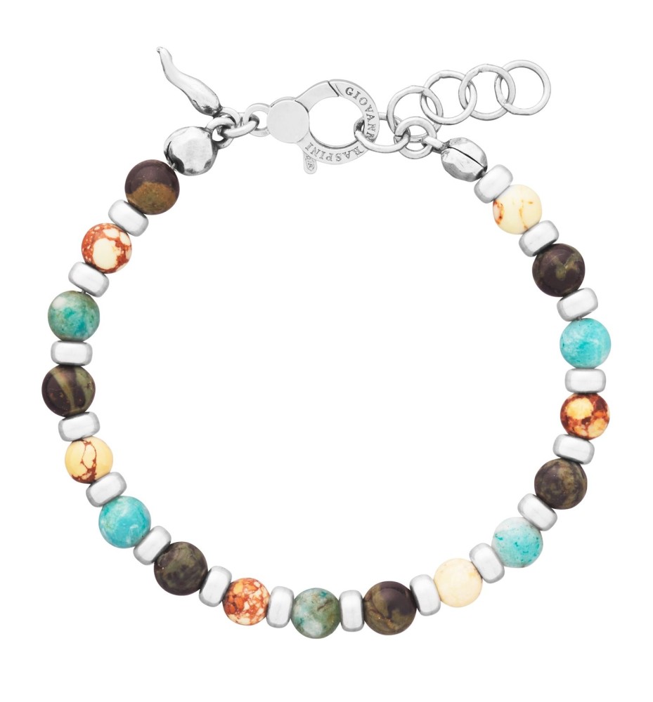 Giovanni Raspini – Bracciale Tango Colori della Terra in Argento 925