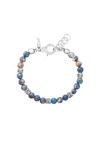 Giovanni Raspini – Bracciale Tango Agata Azzurra in Argento 925