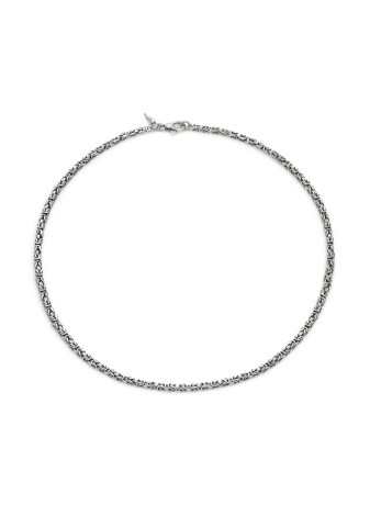 Giovanni Raspini - Collana Catene Bizantina Quadra Mini in Argento 925